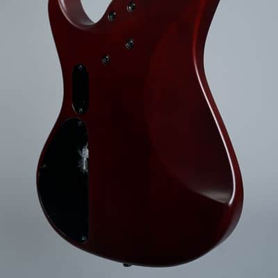 MTD Kingston Saratoga Deluxe 4 with Laurel Fretboard 2022 - Deep Cherry Burst image 6