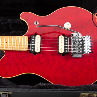 1992 Ernie Ball Music Man Eddie Van Halen EVH Signature Red Translucent w/ OHSC image 3