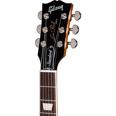 Gibson Les Paul Standard 60s Faded Electric Guitar with Hard Shell Case - Vintage Bourbon Burst - LPS6F01FBNH image 3