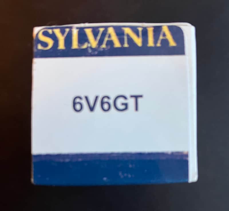 Sylvania USA 6V6GT Vacuum Tube image 1