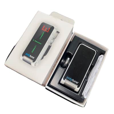 TC Electronic PolyTune Clip Guitar Tuner  new, box, - white image 2