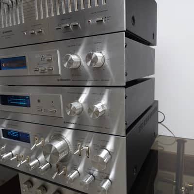 Pioneer SA-9800 Integrated Amplifier Recapped, CTF-1250 Tape Deck, Equalizer SG-9800, Reverberation SR-303 and Dynamic Processor RG-2. image 9