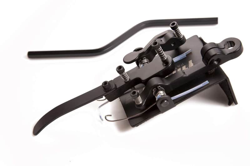 Genuine Lefty Hipshot B Bender with Drop D Lever and G Palm Lever 10300BL - Black image 1