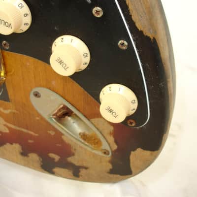 Stevie Ray Vaughan Distressed SRV Replica Strat Guitar image 4