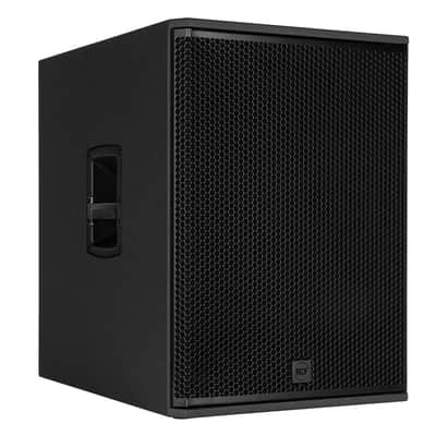RCF SUB 18-AX PROFESSIONAL ACTIVE 18" SUBWOOFER (BLACK) + Wheels + XLR Cable image 4