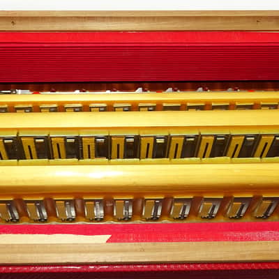 Perfect Excelsior 120 Bass Button Accordion, made in Italy, C System, Double Cassotto, 2538, includes Straps and Hard Case, Professional Accordian! image 14