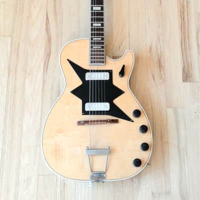 1960 Harmony Roy Smeck Stratotone Jupiter H7208 Vintage Guitar Gold Foils w/osc image 2