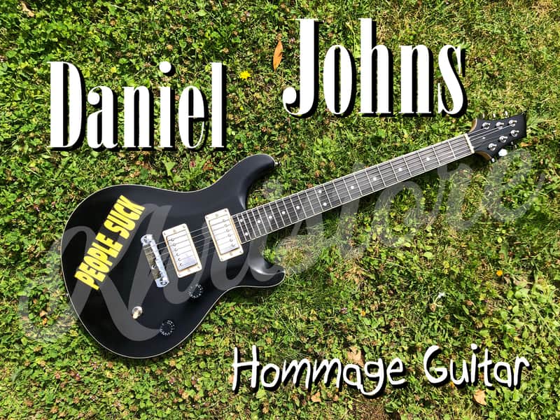 Daniel Johns Silverchair “People Suck“ homage guitar by Khristore image 1
