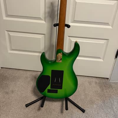 Ernie Ball Music Man Luke 4 HSS 2026 - Emerald Green Busrt image 3