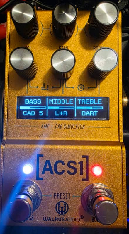 Walrus Audio Mako ACS1 MKII Amp + Cab Simulator