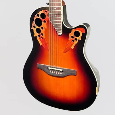 Ovation 2758AX-NEB-G Pro Series Standard Elite Deep Contour 12-String Acoustic Electric Guitar - New England Burst image 3
