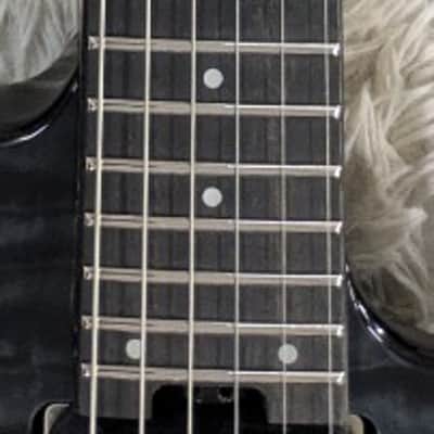 Immagine Charvel Pro-Mod Plus Dinky DK24 HH E QM Midnight Ocean Electric Guitar w/Bag - 4