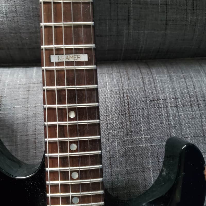 Kramer American sustainer 1990 Black image 1