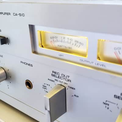 Vintage Yamaha CA510 Natural Sound Stereo Amplifier image 9