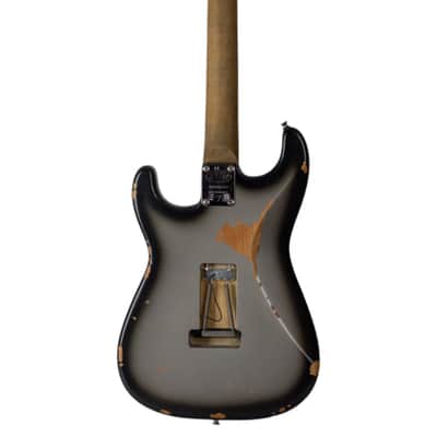 New EVH Frankenstein Relic Satin Silverburst #EVH2400357 image 8