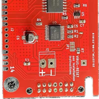 Access Virus A, B,C RED/BLACK OLED Display Upgrade image 6