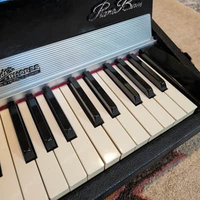 Fender Rhodes Piano Bass 1970 - 1974 - Black image 3