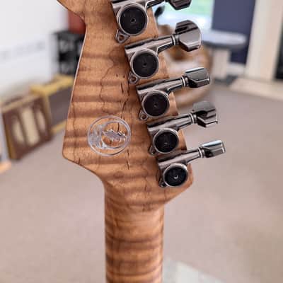 Warmoth AAA Roasted Flame Maple Stratocaster Neck *MINT* image 16