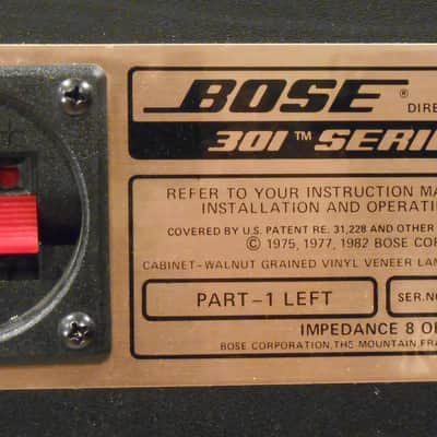 Bose 301 Series II, Lovingly Restored image 10
