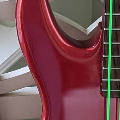Peavey Dyna-bass 1986 Candy Apple Red image 9
