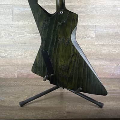 Custom Modded Schecter E-1 Apocalypse – High-Gain Hot-Rod (Rusty Grey Finish) - USED image 7