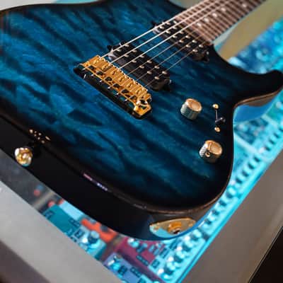 Suhr Standard Thin Burst LE - Trans Teal image 3