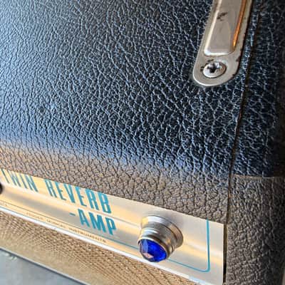 1968-69 Fender Twin reverb vintage JBL speaker amp cabinet •VIDEO• image 7