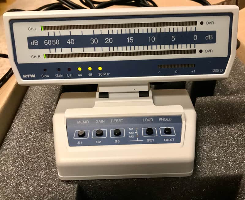 RTW 1205 D Peakmeter image 1