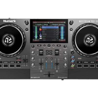 Numark Mixstream Pro Go Battery Powered Standalone Controller + Soft Case + 2x XLRs image 2