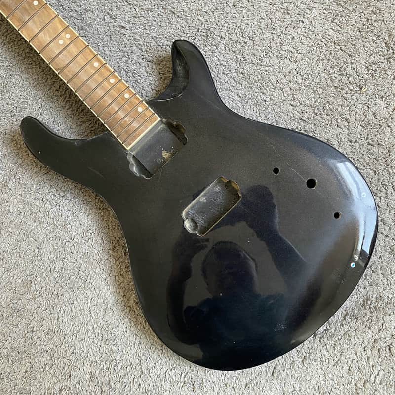 Fernando Fernando PRS Style Electric Guitar Project, Silver Pink Black