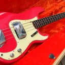 1963 Fender Precision Bass Dakota Red Vintage!