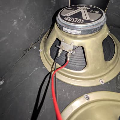 Zilla 2x12" cabinet Celestion G12 speakers - Cream, matt image 20