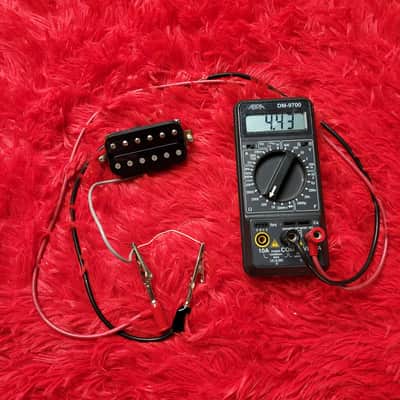 Gotoh Hot PAF Humbucker - Used By Tokai, Burny, Fernandes, Yamaha, etc... 1980's - 2000's - Double Black Bobbins - Single Humbucker - Made in Japan MIJ image 10