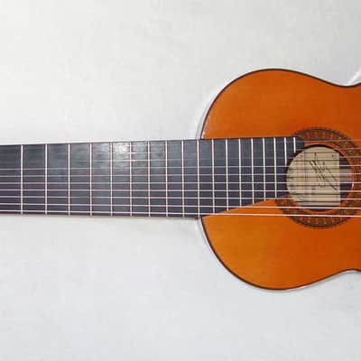 Original 1979 Ramirez 1a 10-String Classical Harp Guitar, Cedar/Indian image 3