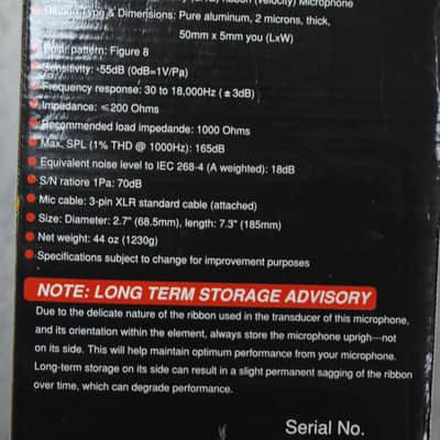 T.Bone RB-500 Ribbon Microphone Boxed image 3