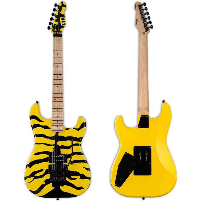 ESP LTD GL-200MT George Lynch Signature Electric Guitar - Yellow Tiger image 1