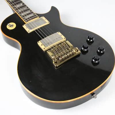 1978 Gibson Les Paul Standard Factory Black Kahler Tremolo ~Killer RELIC~ Chainsaw Case 1970s USA LP image 11