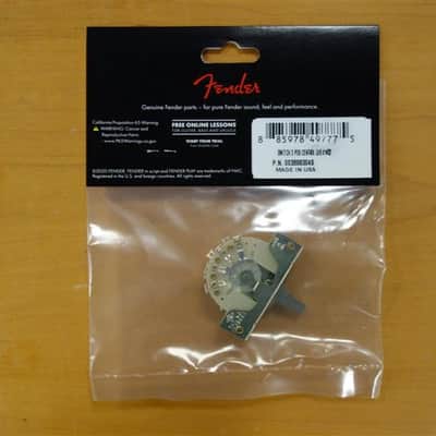 Fender Pure Vintage 3-Position Pickup Selector Switch with Mounting image 2
