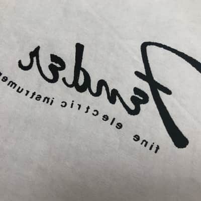 1950's Fender Polish Cloth "Silk Screen Transfer"(?) image 4