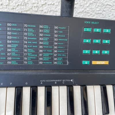 Vintage Yamaha PSS-140 Synthesizer 1988 - Black For Parts Or Repair image 3