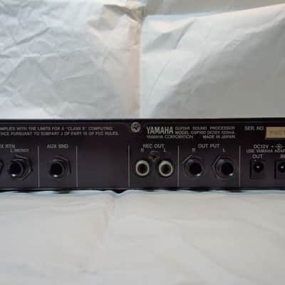 Yamaha GSP100 Guitar Sound Processor/Preamp image 4