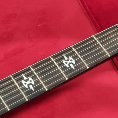Stagg electric guitar Black satin with Kill Switch image 4