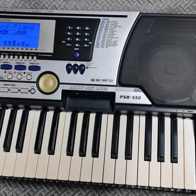Yamaha PSR-550 61-Key Arranger Workstation 2000s - Black✅ Cleaned & Checked ✅ World Wide Shipping image 4