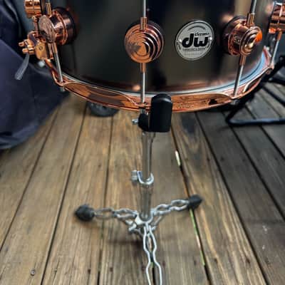 DW Collector's Series 2023 - Satin Black over Brass - 6.5 inches x 14 inches image 2