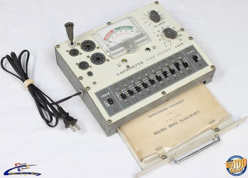 Vintage Lafayette TE-15 Tube Tester, Japan, 100% Working Condition