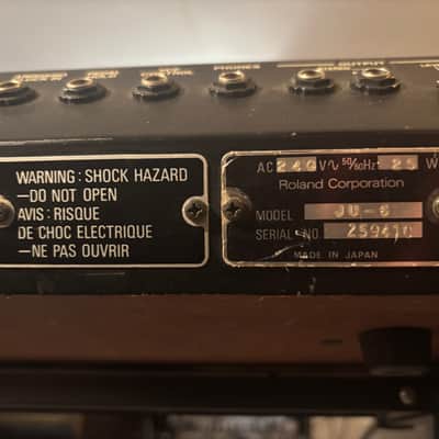 Roland Juno 6 61 keys polyphonic 1980 - Nero image 10