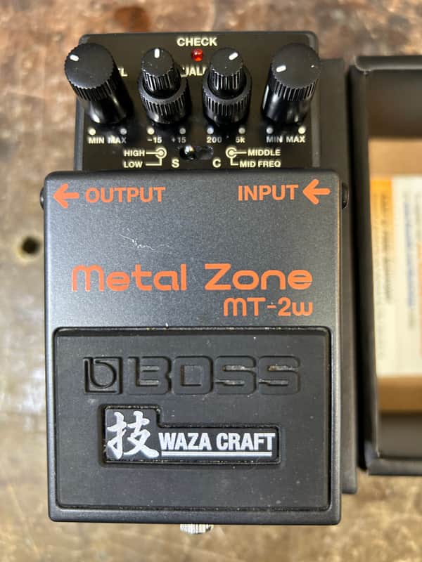 Boss MT-2W Metal Zone Waza Craft 2018 - Present - Black image 1