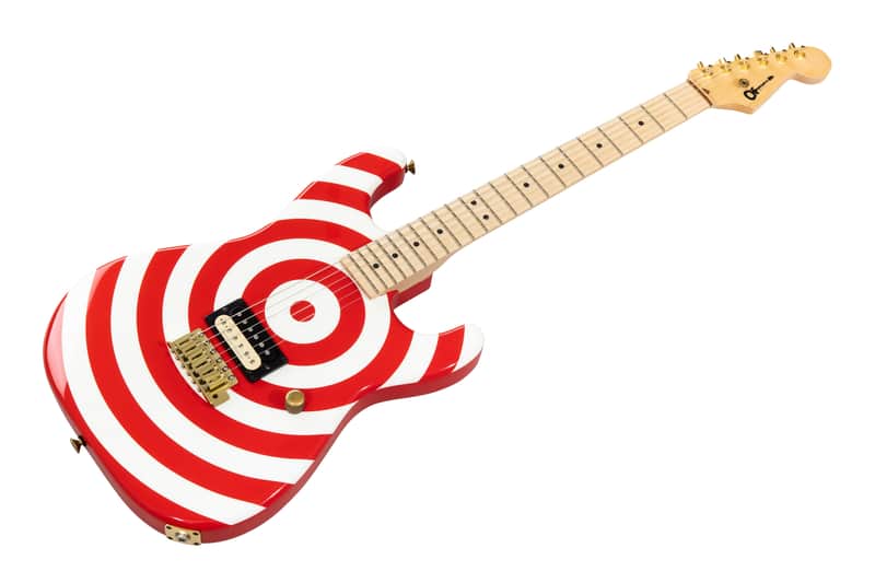 Charvel USA Custom Shop Strat - San Dimas Retro Bullseye image 1