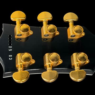 2025 Gibson Les Paul Custom Chambered Custom Shop Murphy Lab Ultra Light Aged ~ Ebony image 11