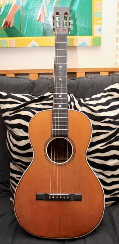 1930's Maurer (Larson Bros.) Parlor Guitar. Brazilian Rosewood. Restored. image 1